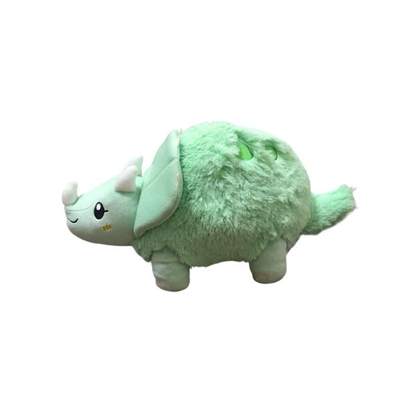 Squishable Triceratops Dinosaur Mint Green 13" Plush Toy - Picture 1 of 7